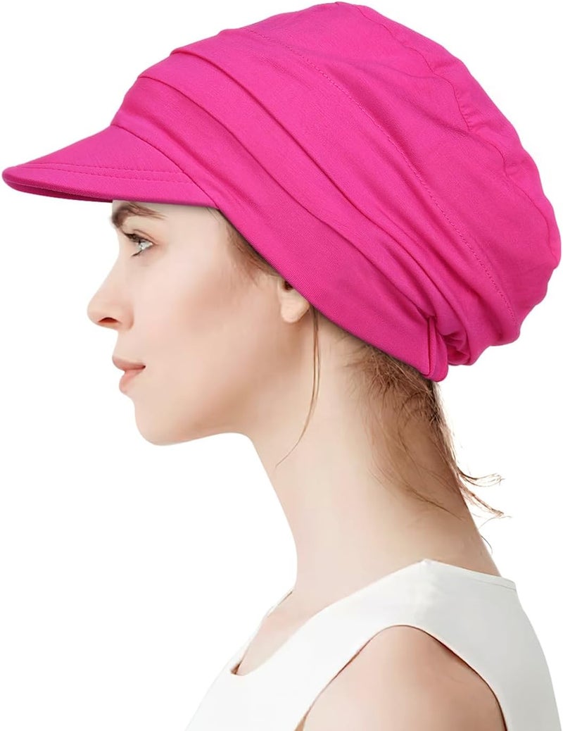 Alnorm Super Soft Breathable Viscose Slouch Hat Oversized Baseball Cap for Women - Image 3
